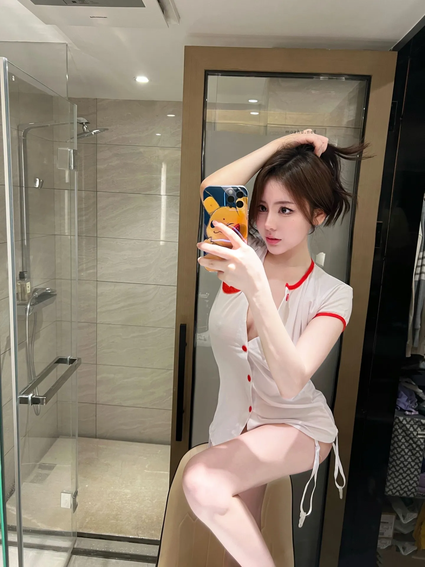 陈妮妮UNI – 纯yu小护士【43P】